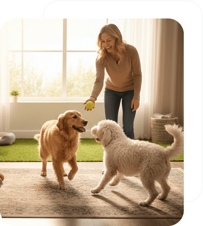 Cuidado de mascotas en casa y con cuidadores de Patitas Seguras en Argentina